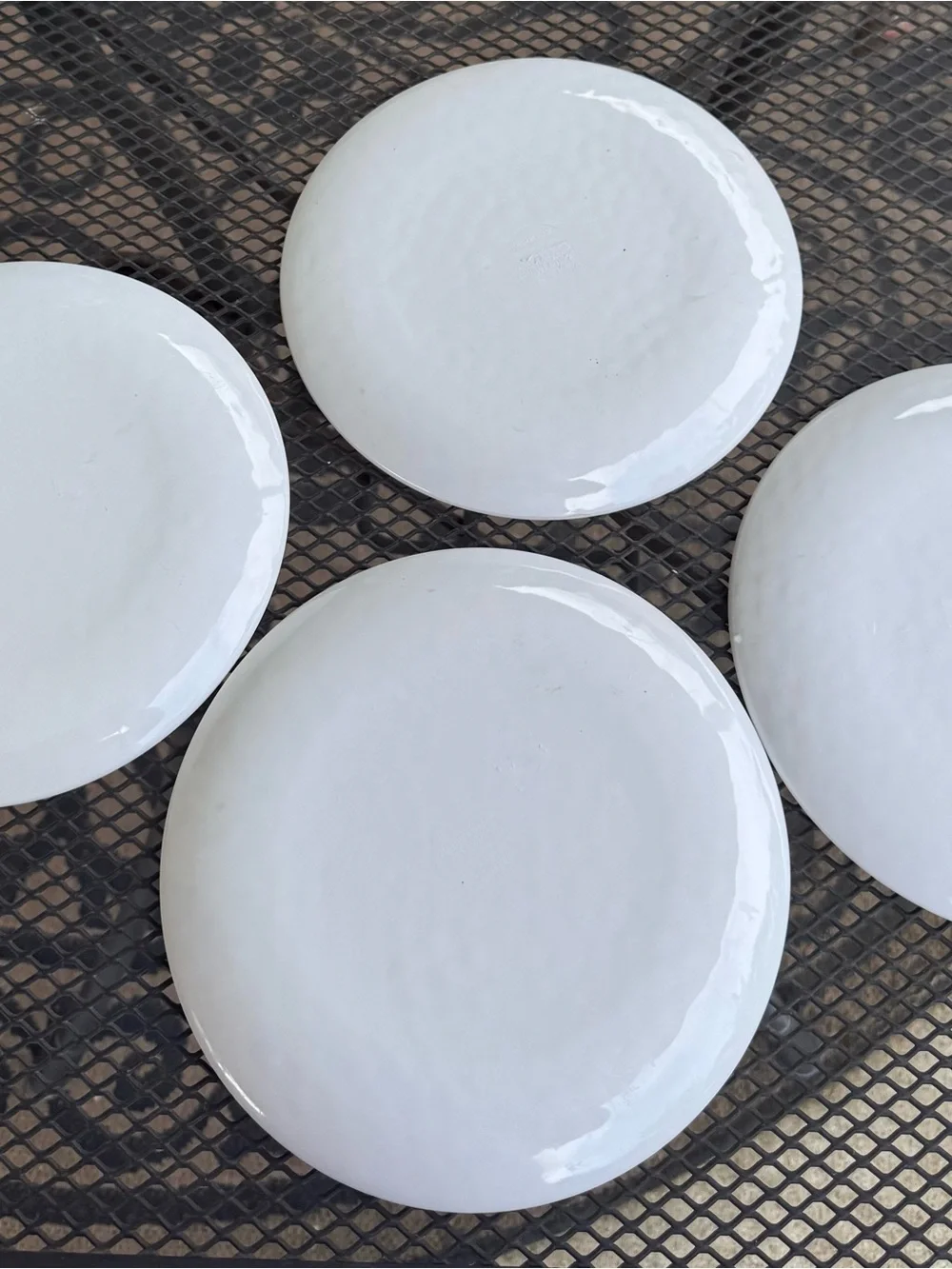 4 Bright& Beautiful Better Homes & Gardens 8.5” Floral Melamine Lunch Plates